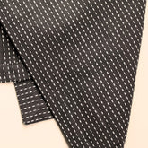 Pinstriped 100% Cotton Napkin Set of 6 (Charcoal Grey) - ellementry